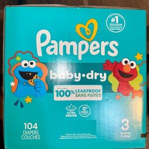 Pampers Baby Dry Diapers Size 3